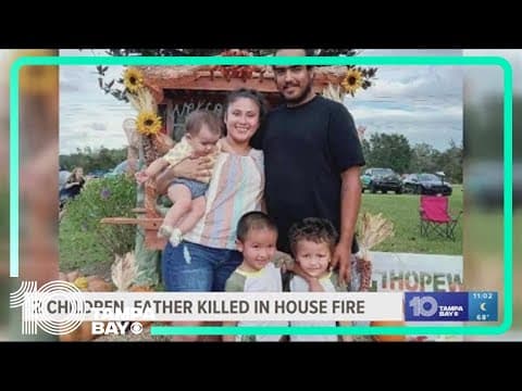 Family grieves loss of father, 2 children killed in Lithia home fire
