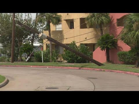 Power outages in Galveston | Aftermath of Hurricane Beryl