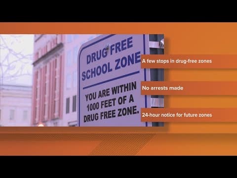 First round of DC's new drug free zones expire Tuesday