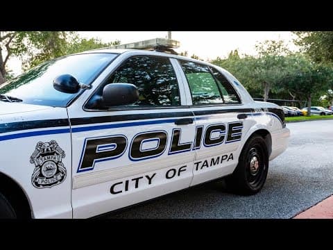Tampa police officer shot near Busch Gardens, rushed to hospital