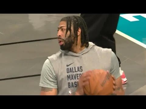 Anthony Davis held to minutes restriction in first game back from injury