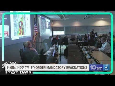 Hernando County issues voluntary evacuations ahead of Idalia's potential impacts