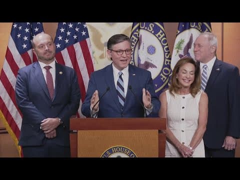 LIVE: House Speaker Mike Johnson gives government shutdown update