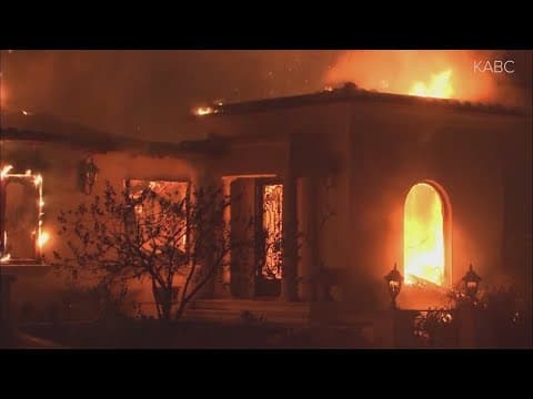 North Texas family in California narrowly escapes wildfires while his home burned down