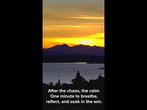 One minute to breathe, soak in the Mariners' win