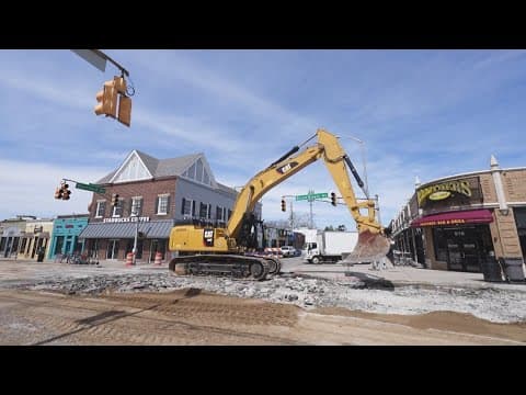 More construction starting in Broad Ripple