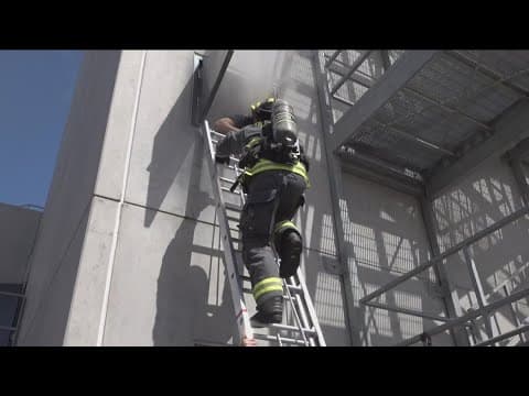 Local leaders experience firefighting challenges firsthand in Oceanside