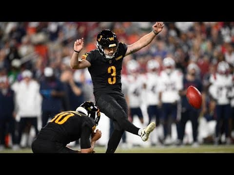 Cade York wins Commanders kicking job after disappointing 2023 season