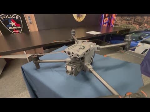 North Texas police department to deploy drones as first responders for emergency calls