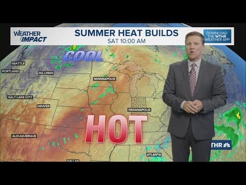 13Weather midday forecast - Friday, Aug. 8, 2025