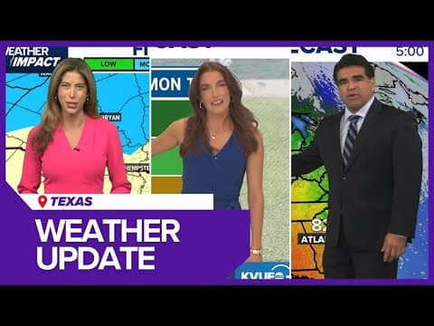 Texas weather update today