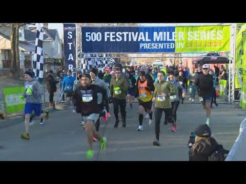 500 Festival kicks off 3-Miler in downtown Indianapolis