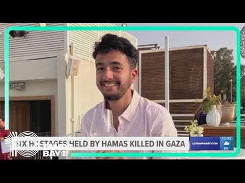 Israelis erupt in protest to demand a cease-fire after 6 more hostages die in Gaza