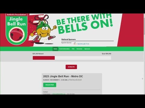 'Be There With Bells On' | Runners get ready for the 2023 Jingle Bell Run