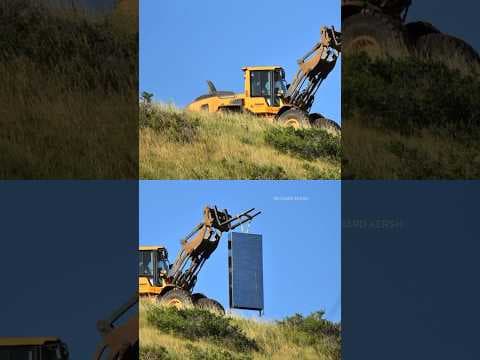 Strange Monolith Removed From Field