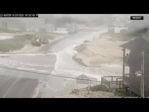 Hurricane Erin brings threats of deadly rip current and surf to East Coast