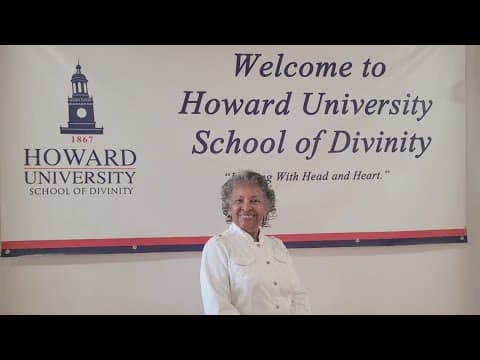 Oldest member of Howard's Class of 2024 | Get Uplifted