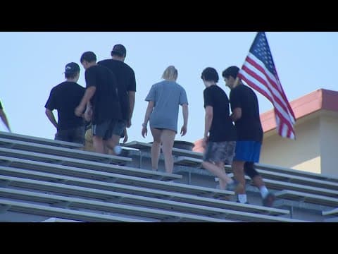 Grapevine High School wrestling team honors the victims and first responders of 9/11
