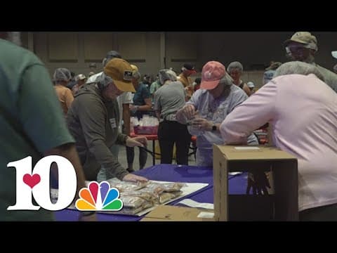 Blount Community Church and Rise Against Hunger pack more than 60,000 meals for those in  need