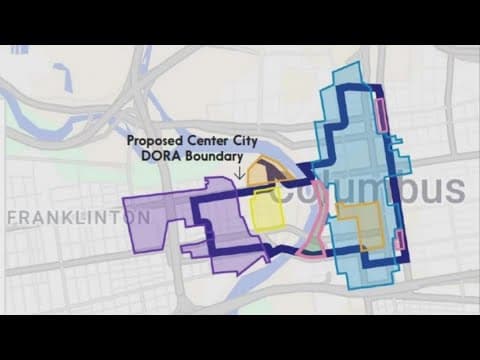 City council passes ordinance to create DORA in parts of downtown Columbus