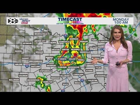 DFW Weather: More storms in the forecast Memorial Day Weekend