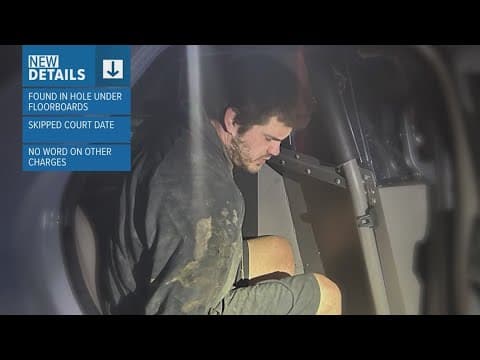 Hiding place of murder suspect revealed by police