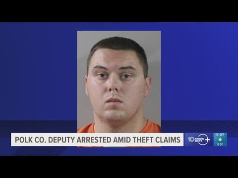 Sheriff: Polk County deputy resigns after stealing cash from driver during traffic stop