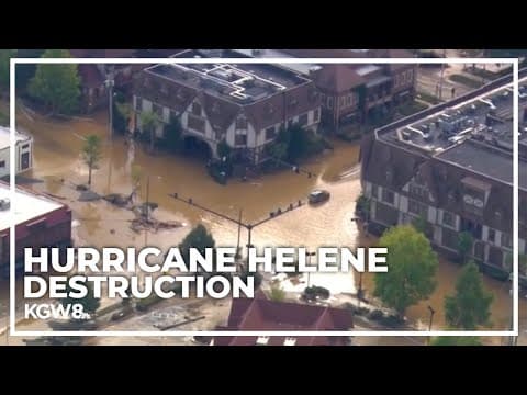 VIDEO: Helene aftermath in North Carolina: At least 44 dead
