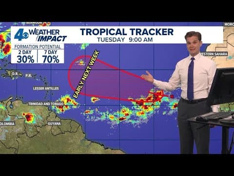 Tropical Weather Impact: New storm could form in the Atlantic later this week
