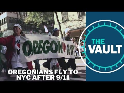 Oregon's 'Flight for Freedom' lands in New York after 9/11 | KGW Vault