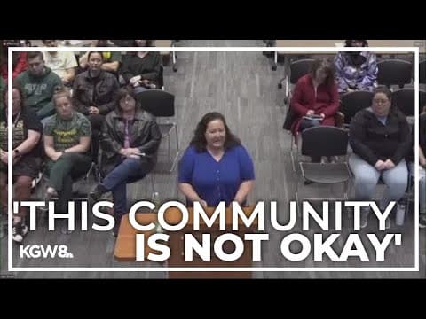 Vancouver students and parents criticize how school district handled shooting