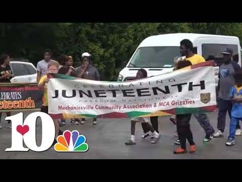 Hundreds of people gather for annual Juneteenth festivities
