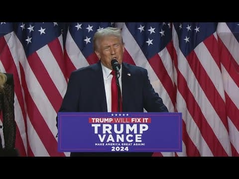 President Trump wins election