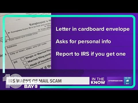 New IRS scam targets taxpayers; circulating through the mail