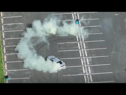 Man arrested for reckless driving at Indianapolis park