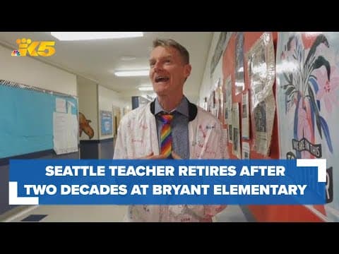 Community celebrates teacher who spent more than two decades at Bryant Elementary School