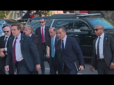 Hunter Biden pleading guilty in his federal fraud case