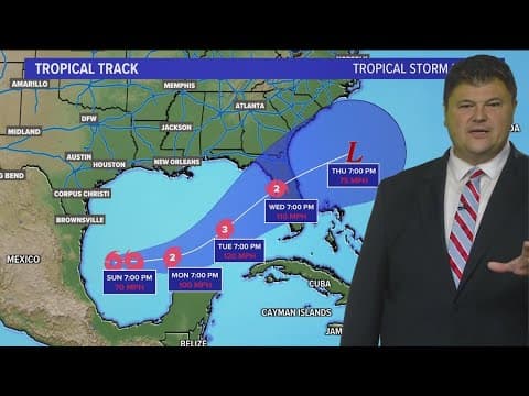DFW Weather: Latest forecast in North Texas and potential for Tropical Storm Milton