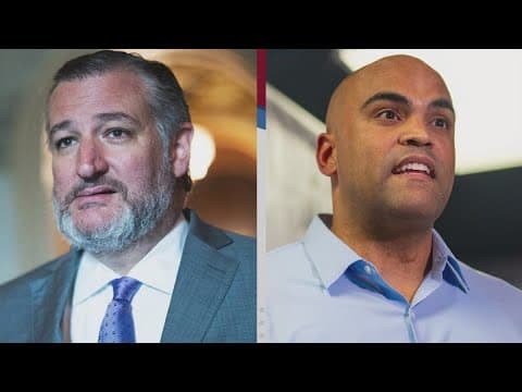 Election 2024: Sen. Ted Cruz faces off against Democratic challenger Rep. Colin Allred