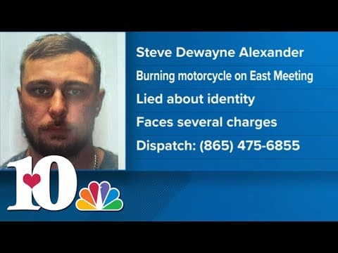 Dandridge Police: Searching for Steve Dewayne Alexander III after he ran from traffic stop with drug