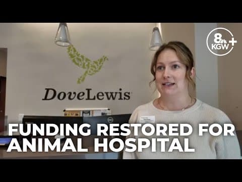 $200K restored for Multnomah County emergency animal hospital