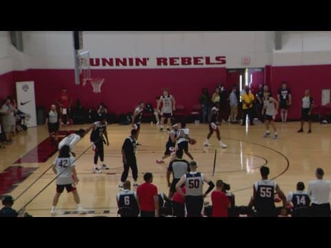 Team USA men's basketball continues training camp ahead of first exhibition matchup against Canada