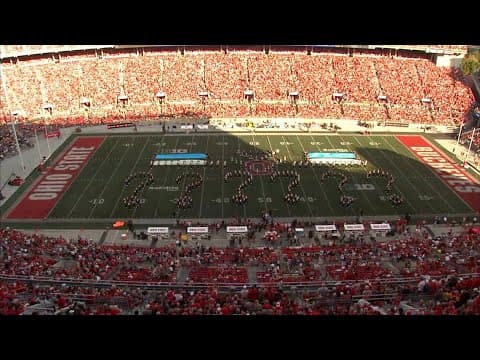 Ohio State halftime show: TBDBITL channels Dr. Seuss with 'Oh, the Places You'll Go'