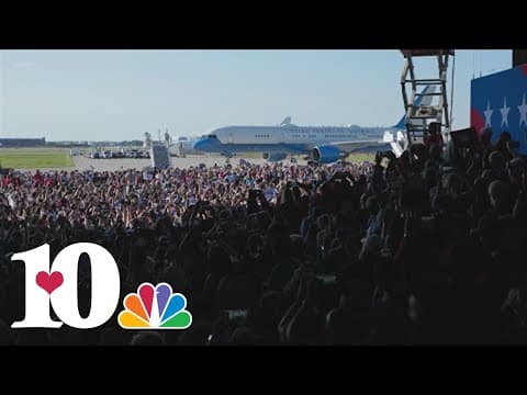 Verifying claims from Donald Trump about Kamala Harris's Michigan crowd size