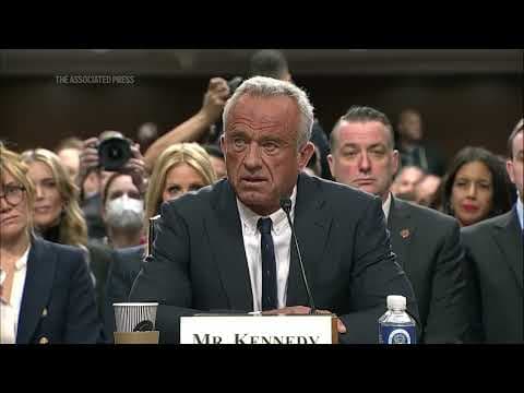 RFK Jr. insists he is 'not anti-vaccine' in first Senate confirmation hearing