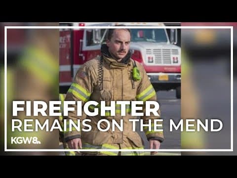 Gresham firefighter still in hospital after running into burning building