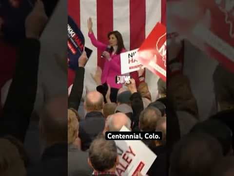 Nikki Haley speaks in Colorado before Super Tuesday primary Election Day