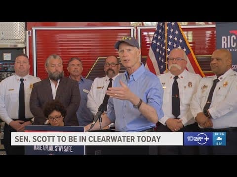 Sen. Rick Scott to hold news conference Wednesday in Clearwater