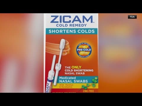 Recall alert: Nasal and baby teething swabs recalled