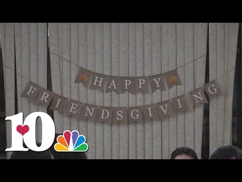 Friends and chosen family gather at UT for annual 'Friendsgiving' event